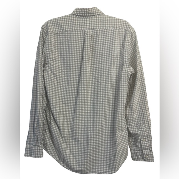 Ralph Lauren Gray Checkered Button Down Shirt - Picture 2 of 4